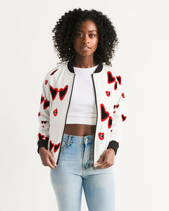 Bettye Jo in ABUNDANCE Women's Bomber Jacket