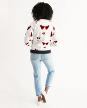 Load image into Gallery viewer, Bettye Jo in ABUNDANCE Women&#39;s Bomber Jacket
