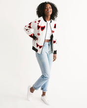 Load image into Gallery viewer, Bettye Jo in ABUNDANCE Women&#39;s Bomber Jacket
