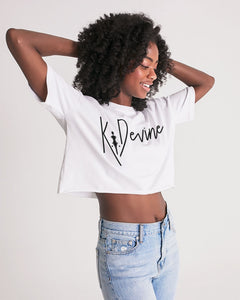 K.i.Devine Women's Lounge Cropped Tee