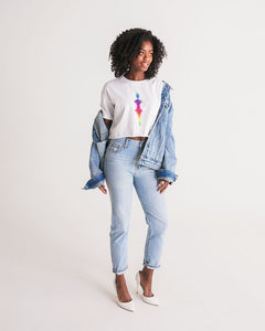 roygbiv Women's Lounge Cropped Tee